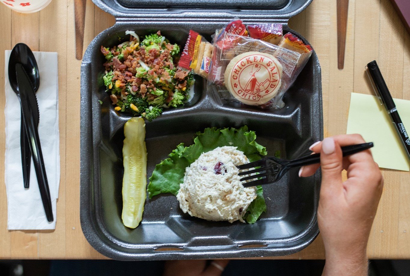 The Atlanta-based concept offers a variety of chicken salad dishes.